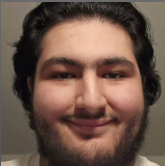 Screenshot showing a user interface with navigation menu and dark themed layout displaying photography portfolio content